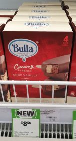 Bulla 360mL Creamy Classics Choc Vanilla 1