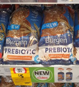 Burgen 700g Bread Prebiotic Whole Grains Quinoa