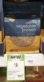 Coles 200g Wellness Road Vegetable Protein Textured 1