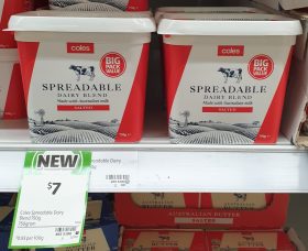 Coles 750g Dairy Blend Spreadable Salted 1