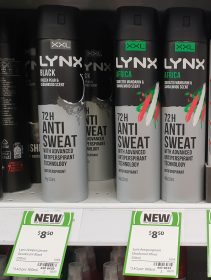 Lynx 250mL Antiperspirant 72H Anti Sweat Black Africa