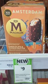 Magnum 360mL Ice Cream Amsterdam Chocolate Cookie Butter