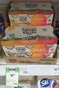 Tamar Valley Dairy 6 X 125g Yoghurt Greek Style Vanilla Bean Passionfruit Raspberry 1