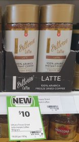 Vittoria 100g Coffee Arabica Freeze Dried Latte