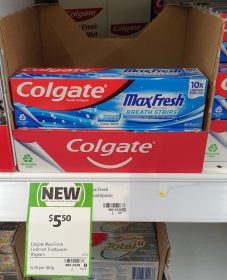Colgate 115g Toothpaste Max Fresh Cool Mint