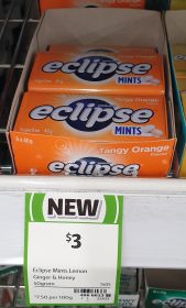 Eclipse 40g Mints Tangy Orange
