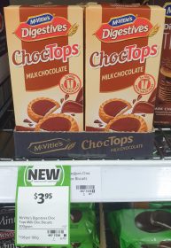 Mc Vities 200g Choc Tops Milk Chocolate
