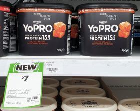 YoPRO 700g Perform Yoghurt 15g Protein Salted Caramel Flavoured
