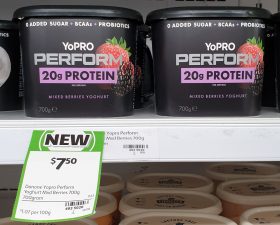 YoPRO 700g Perform Yoghurt 20g Protein Mixed Berries