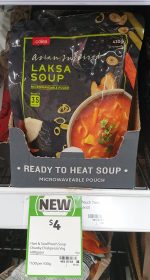 Coles 400g Asian Inspired Laksa Soup