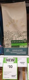 Daley St 200g Coffee Ground Organic Medium Roast