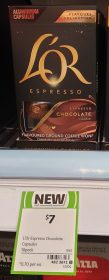 Lor 10 Pack Capsules Espresso Chocolate Flavour