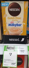Nescafe 140g Mocha Gold Choc Inspired By Nestle Milkybar