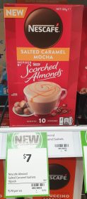 Nescafe 180g Sachets Mocha Salted Caramel Inspired By Nestle Scorched Almonds